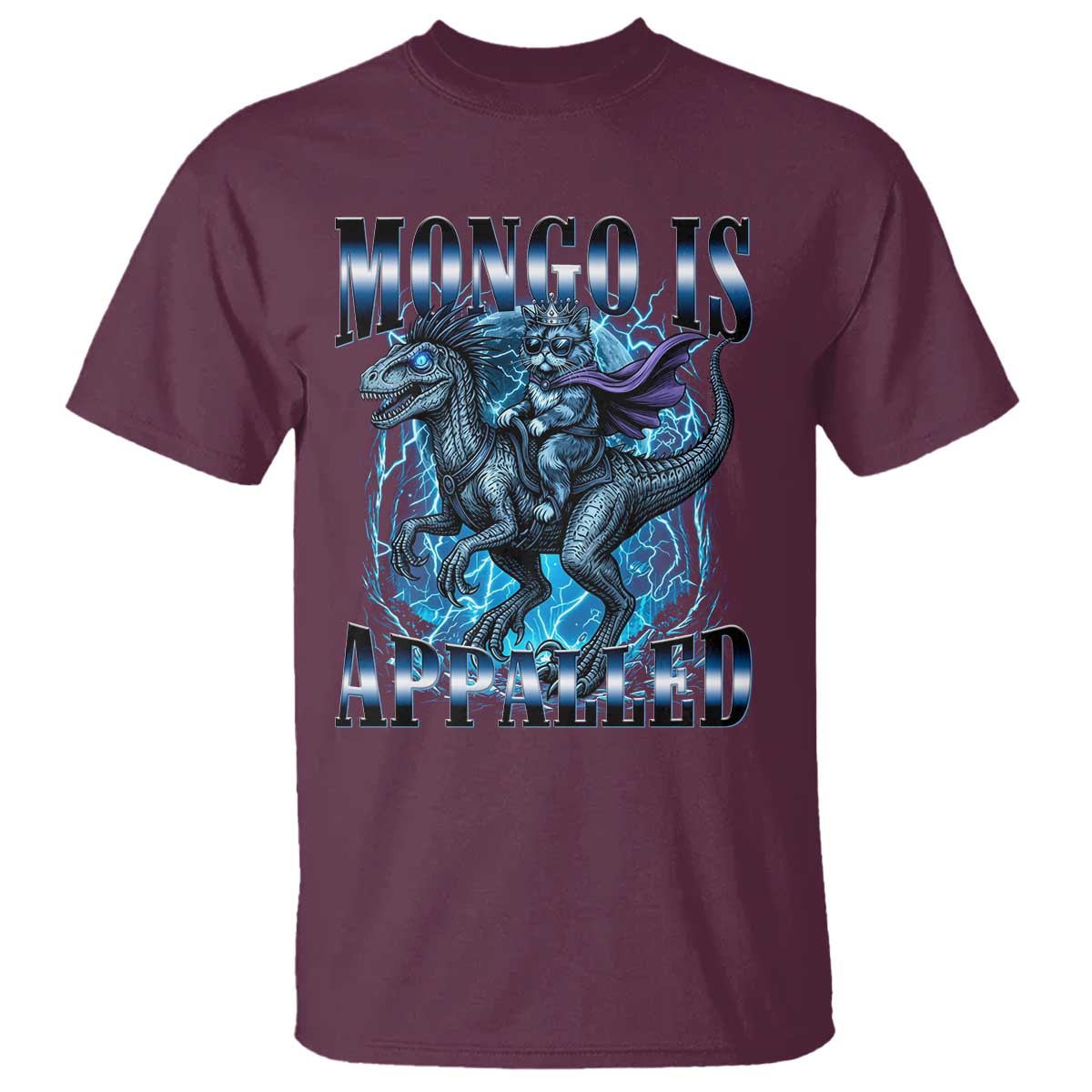 Mongo is Appalled T Shirt Funny Princess Donut Riding Mongo