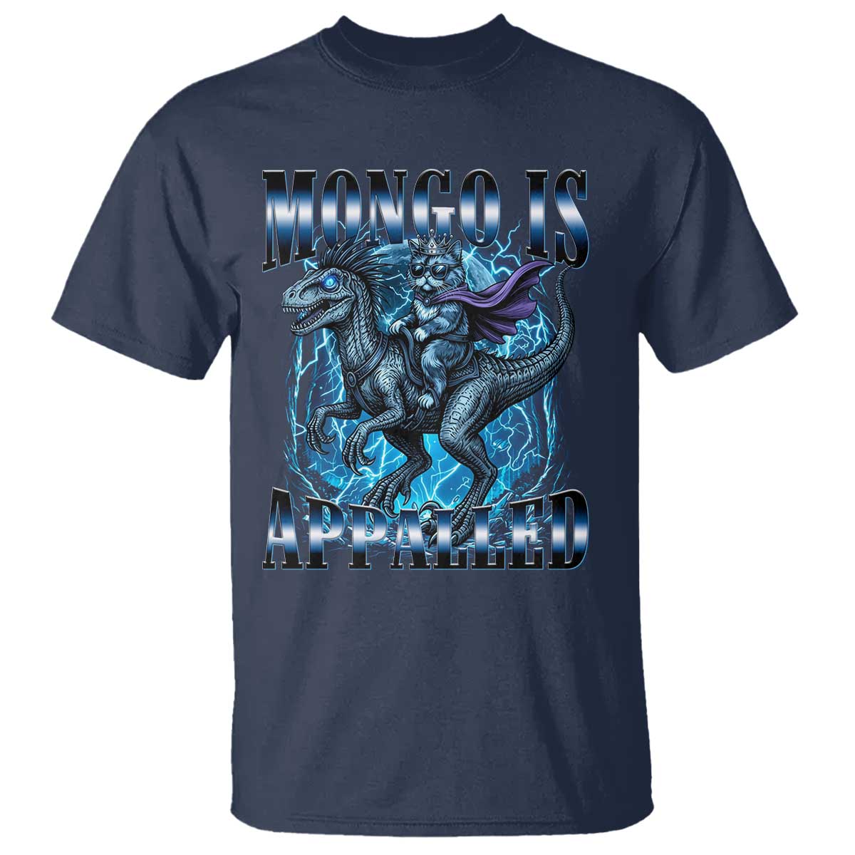 Mongo is Appalled T Shirt Funny Princess Donut Riding Mongo