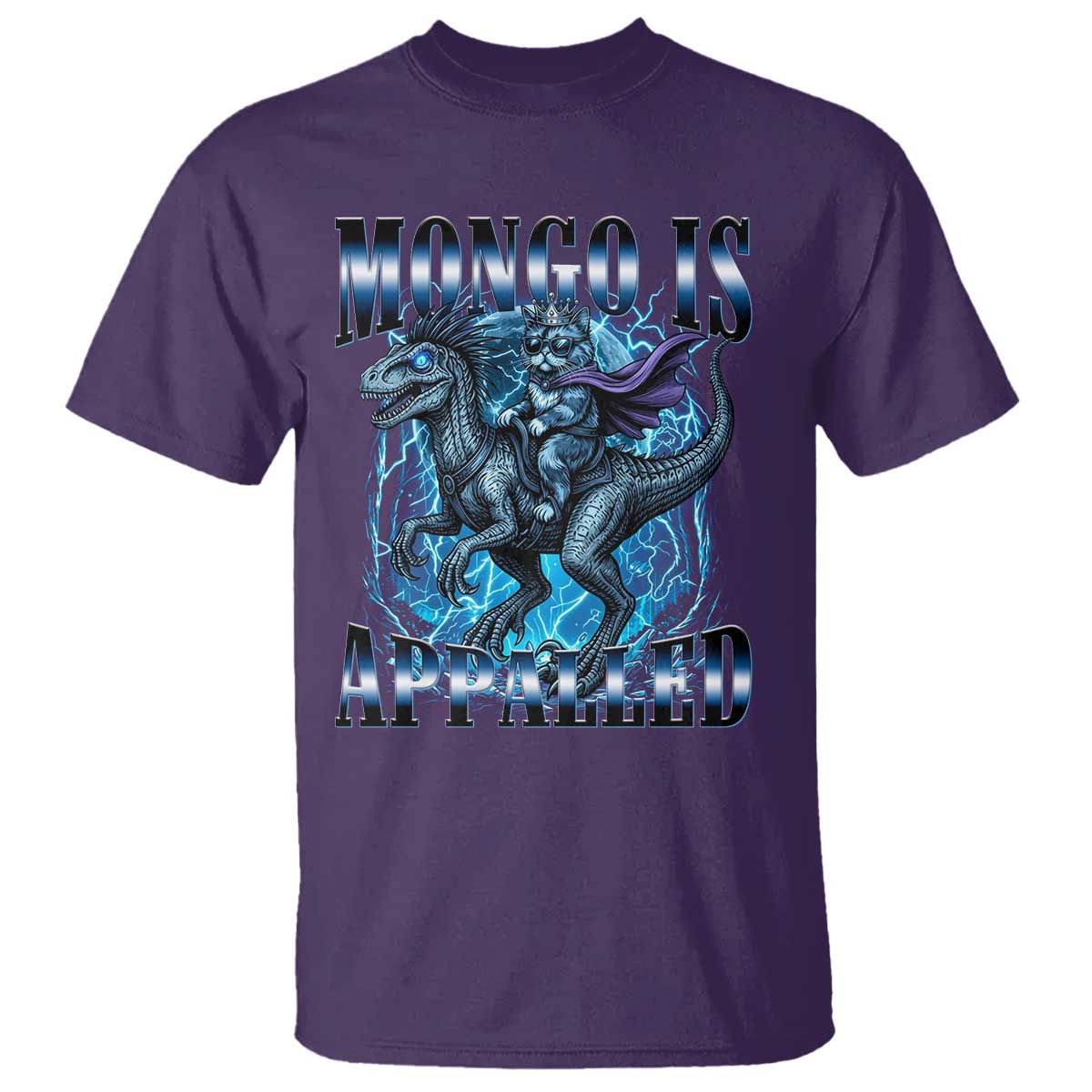 Mongo is Appalled T Shirt Funny Princess Donut Riding Mongo