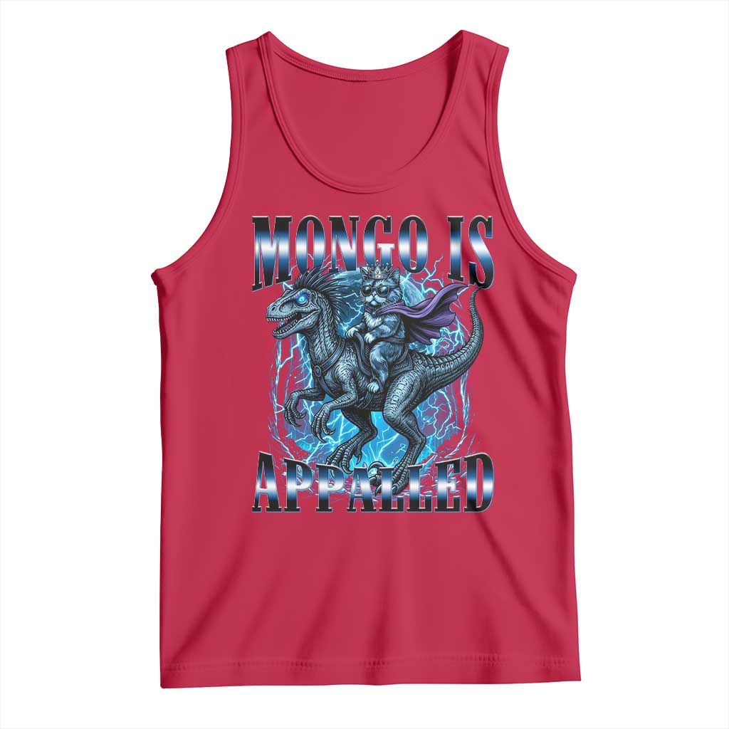 Mongo is Appalled Tank Top Funny Princess Donut Riding Mongo