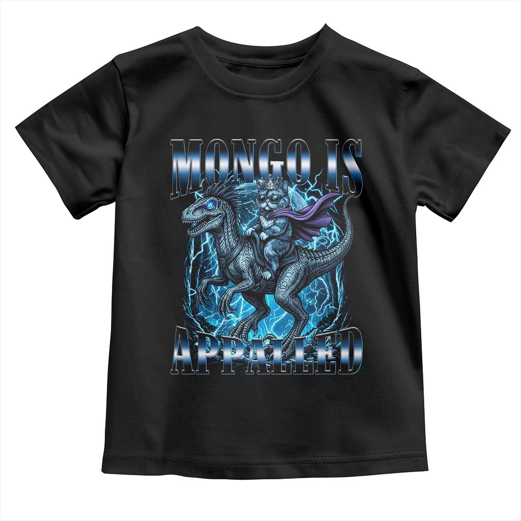 Mongo is Appalled Toddler T Shirt Funny Princess Donut Riding Mongo