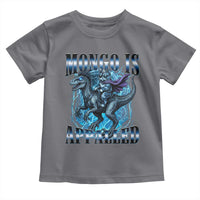 Mongo is Appalled Toddler T Shirt Funny Princess Donut Riding Mongo