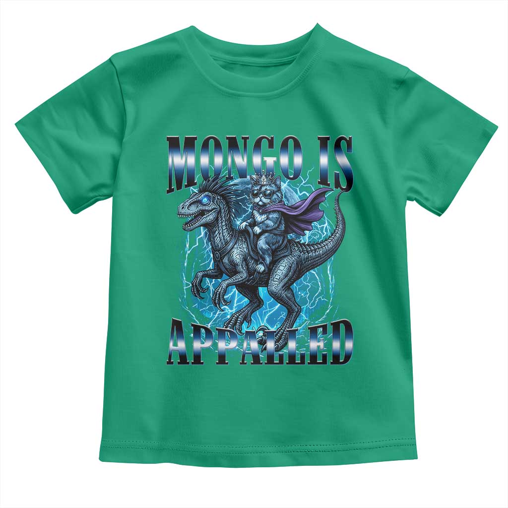 Mongo is Appalled Toddler T Shirt Funny Princess Donut Riding Mongo
