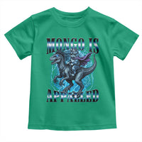 Mongo is Appalled Toddler T Shirt Funny Princess Donut Riding Mongo