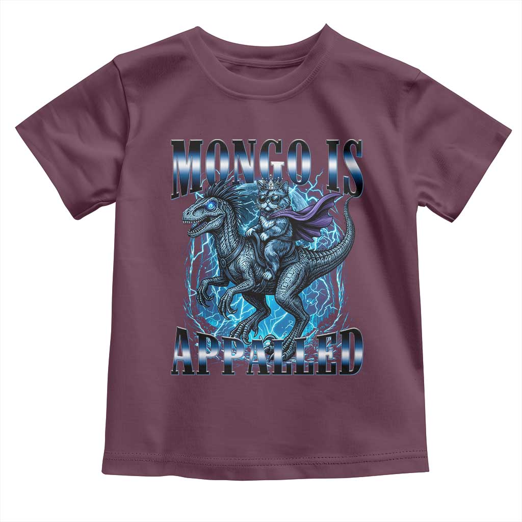 Mongo is Appalled Toddler T Shirt Funny Princess Donut Riding Mongo