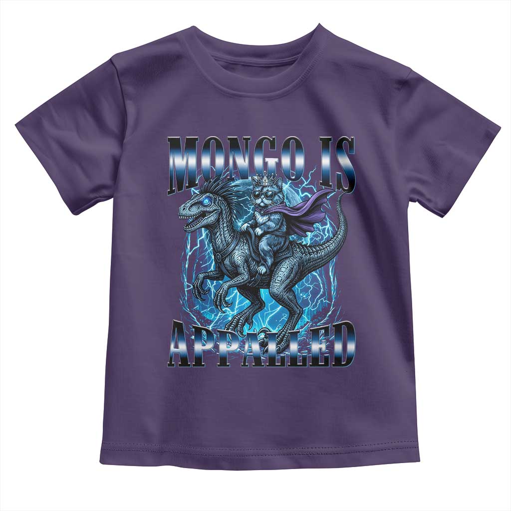 Mongo is Appalled Toddler T Shirt Funny Princess Donut Riding Mongo