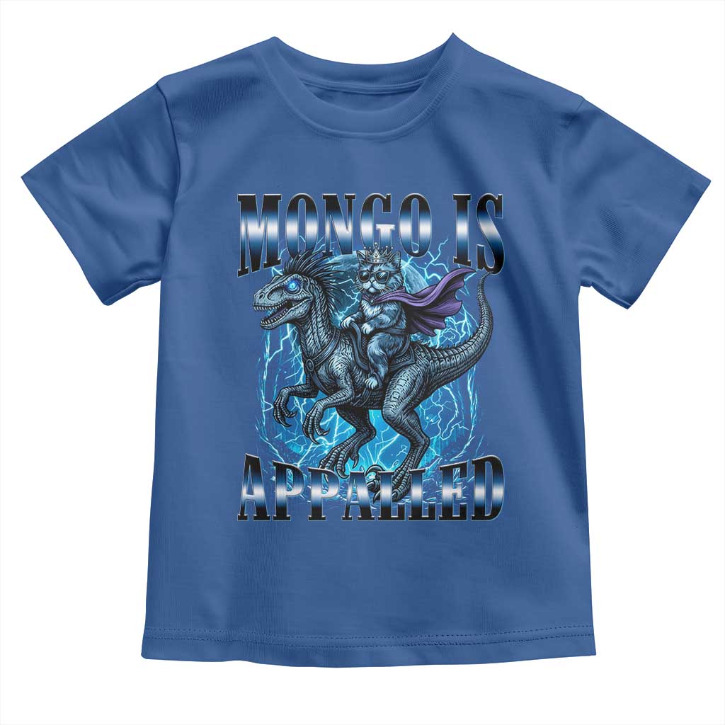 Mongo is Appalled Toddler T Shirt Funny Princess Donut Riding Mongo