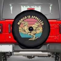 Mongo is Appalled Spare Tire Cover Vintage Princess Cat Riding Dinosaur