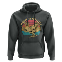 Mongo is Appalled Hoodie Vintage Princess Cat Riding Dinosaur