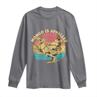 Mongo is Appalled Long Sleeve Shirt Vintage Princess Cat Riding Dinosaur