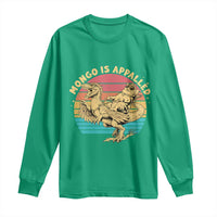 Mongo is Appalled Long Sleeve Shirt Vintage Princess Cat Riding Dinosaur