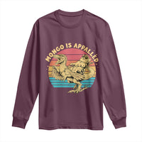 Mongo is Appalled Long Sleeve Shirt Vintage Princess Cat Riding Dinosaur