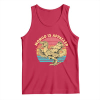 Mongo is Appalled Tank Top Vintage Princess Cat Riding Dinosaur