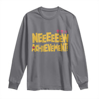 New Achievement Long Sleeve Shirt Funny Sci-Fi Book Lover