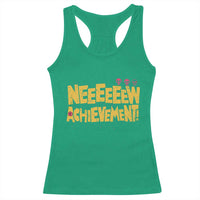 New Achievement Racerback Tank Top Funny Sci-Fi Book Lover