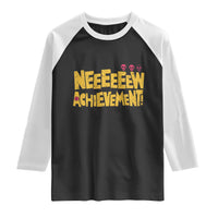 New Achievement Raglan Shirt Funny Sci-Fi Book Lover