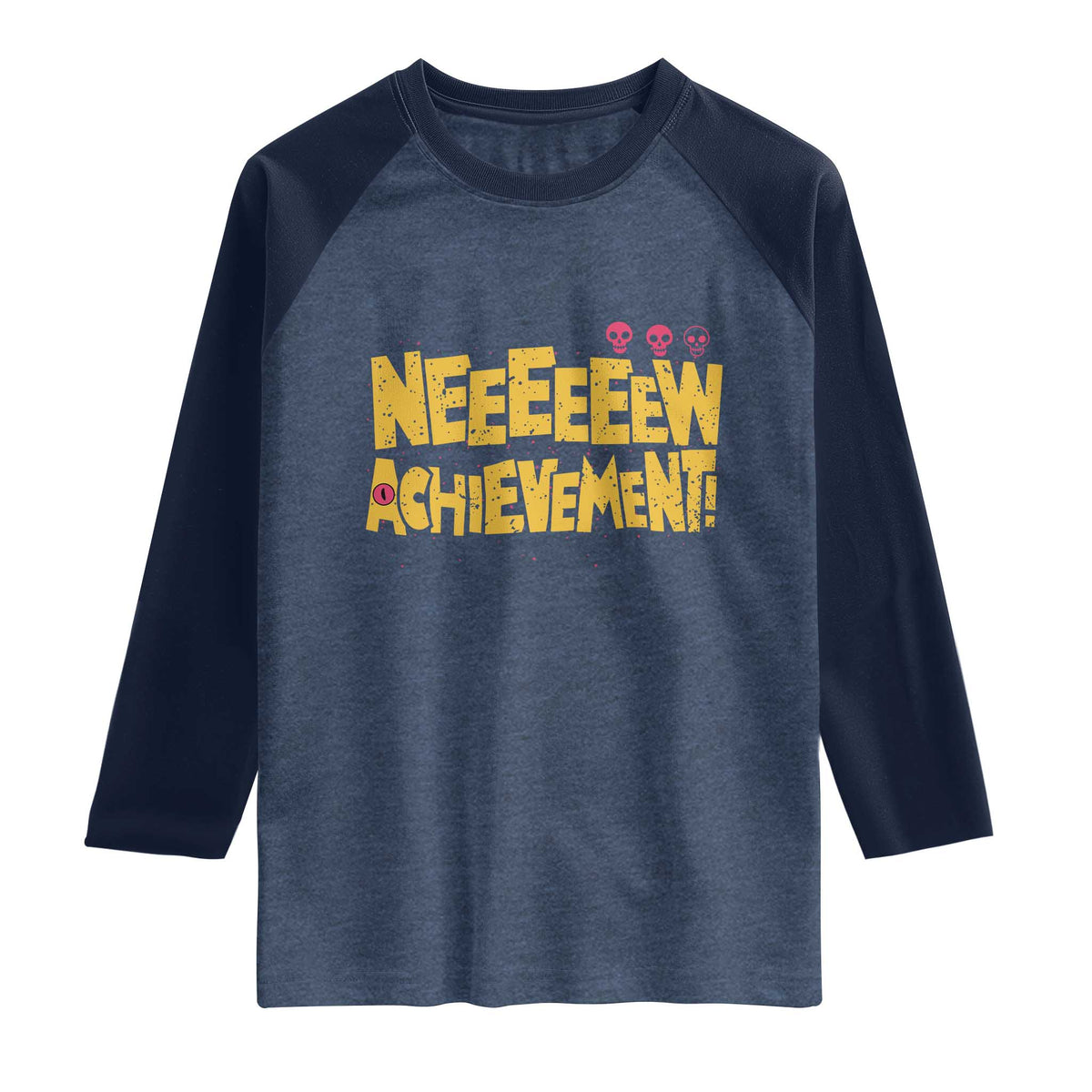 New Achievement Raglan Shirt Funny Sci-Fi Book Lover