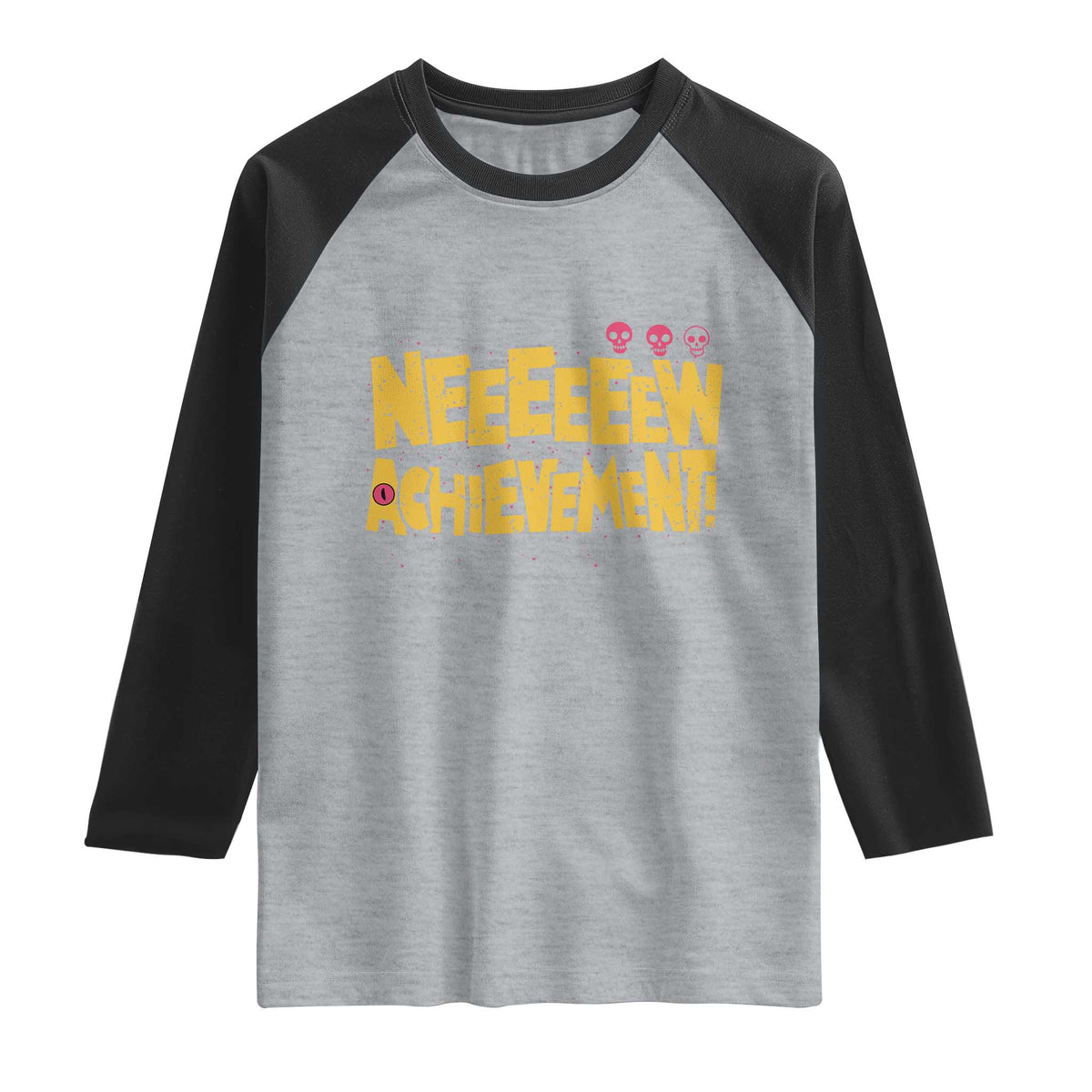 New Achievement Raglan Shirt Funny Sci-Fi Book Lover