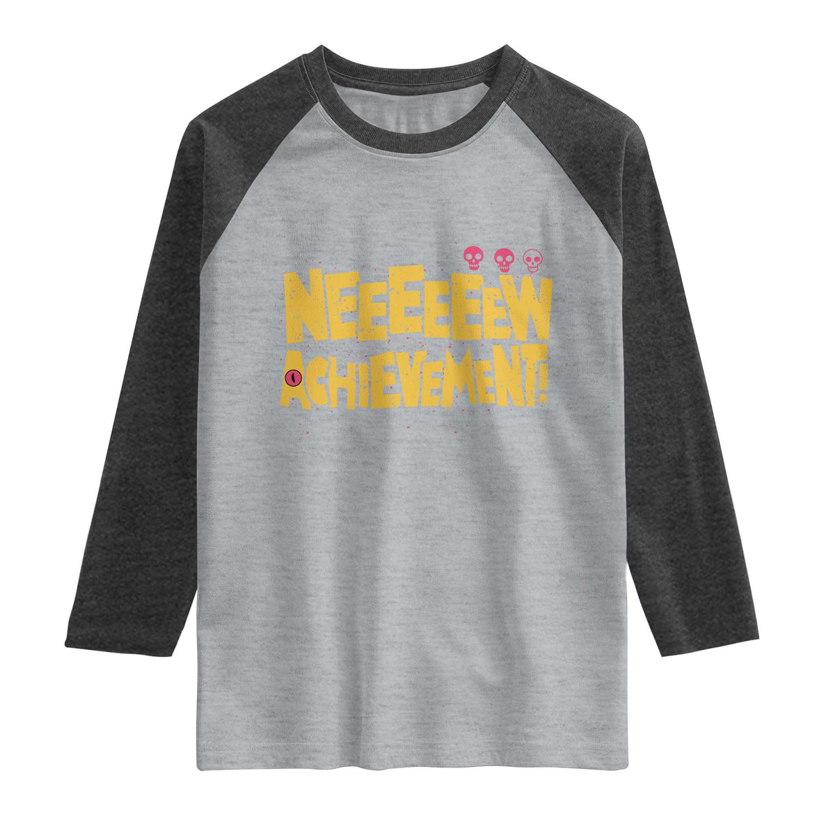 New Achievement Raglan Shirt Funny Sci-Fi Book Lover