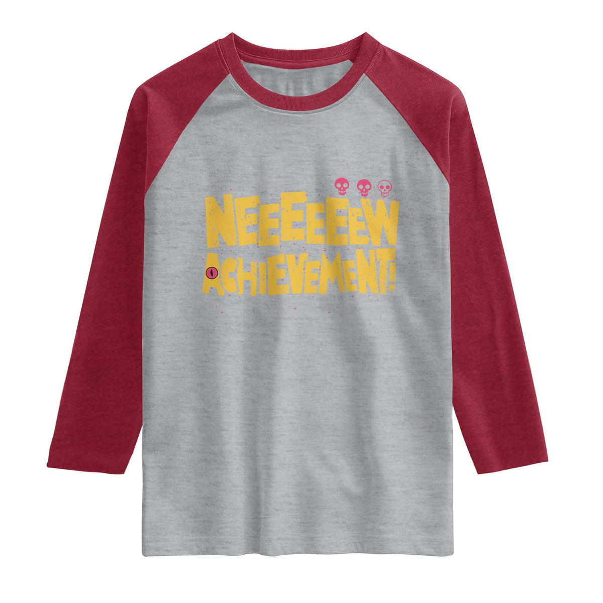 New Achievement Raglan Shirt Funny Sci-Fi Book Lover
