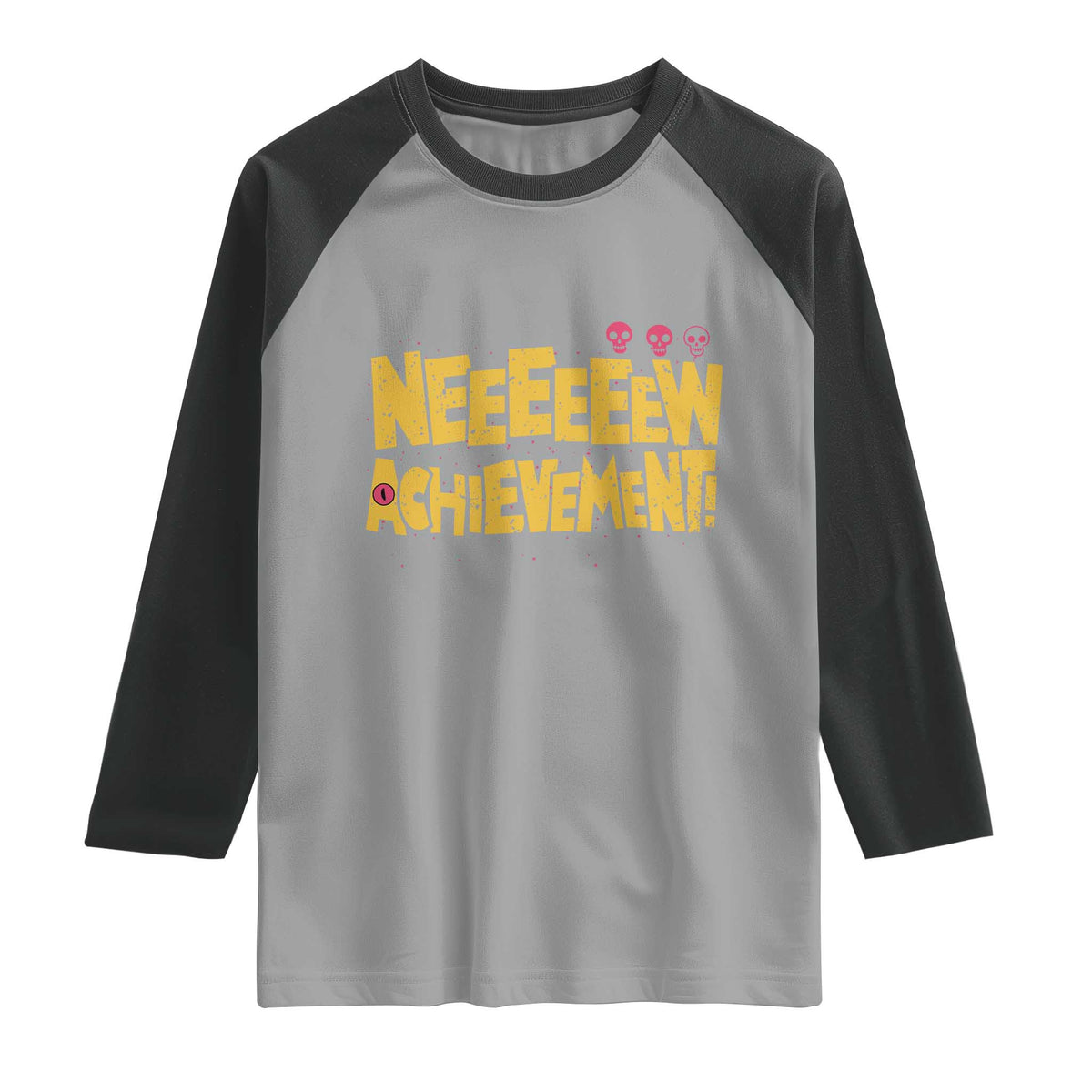 New Achievement Raglan Shirt Funny Sci-Fi Book Lover