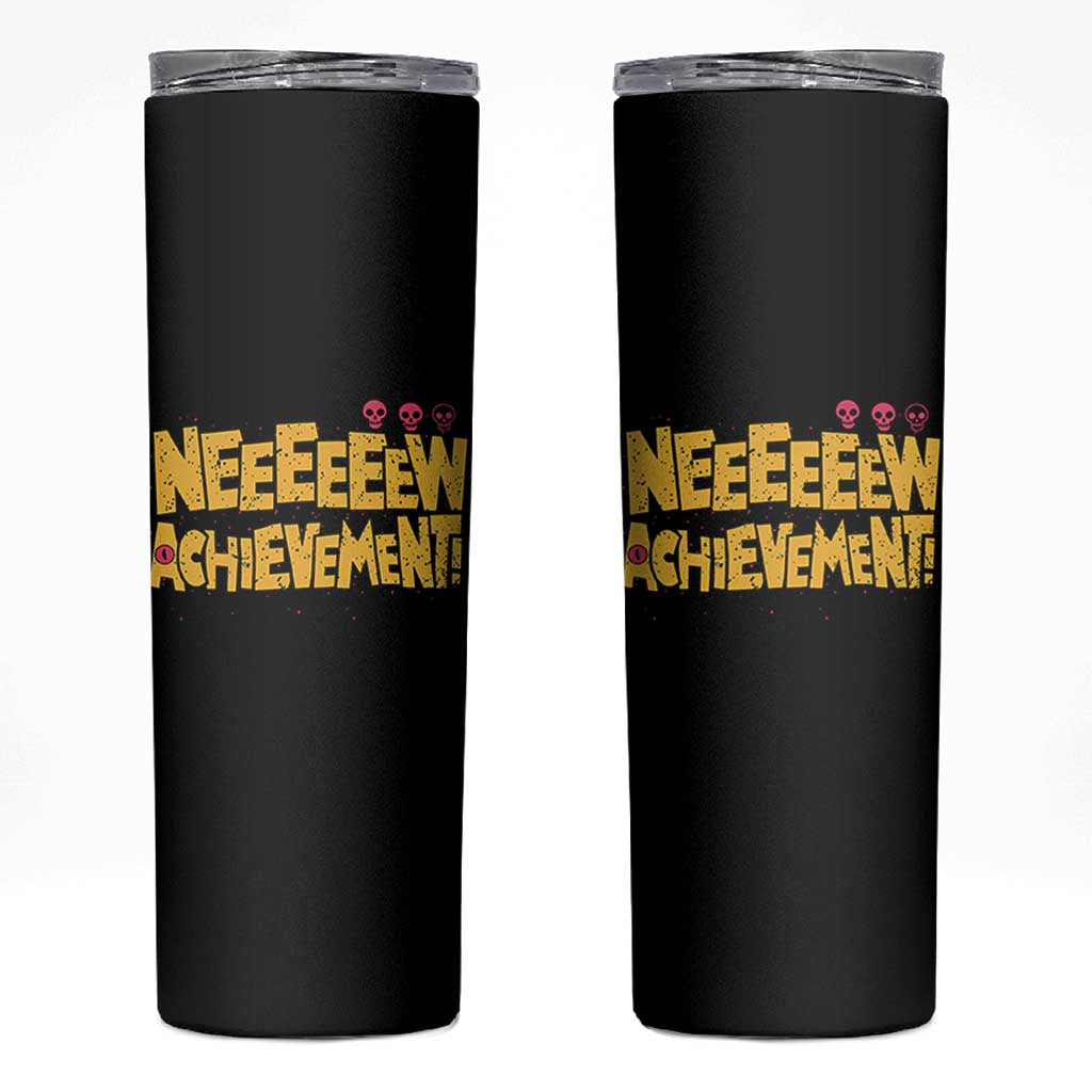 New Achievement Skinny Tumbler Funny Sci-Fi Book Lover