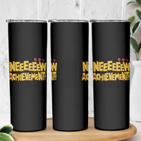 New Achievement Skinny Tumbler Funny Sci-Fi Book Lover