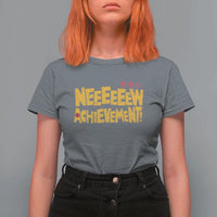 New Achievement T Shirt For Women Funny Sci-Fi Book Lover