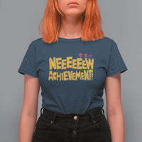 New Achievement T Shirt For Women Funny Sci-Fi Book Lover