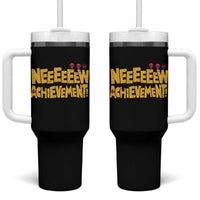New Achievement Tumbler With Handle Funny Sci-Fi Book Lover