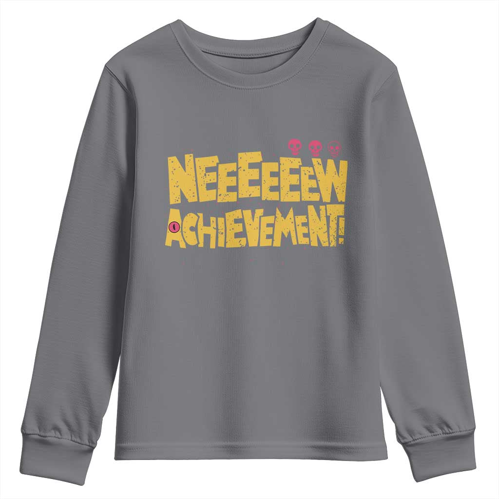 New Achievement Youth Sweatshirt Funny Sci-Fi Book Lover