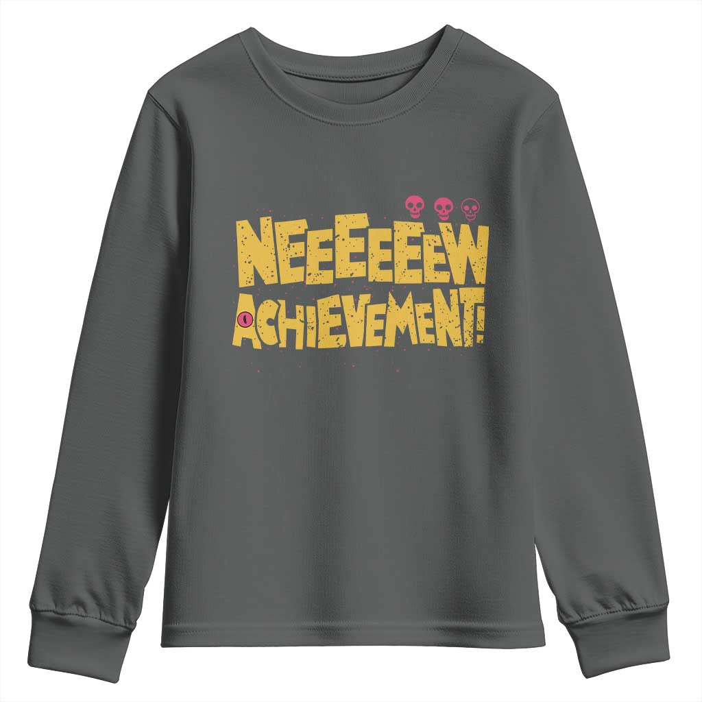 New Achievement Youth Sweatshirt Funny Sci-Fi Book Lover