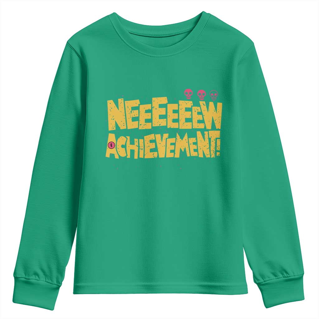 New Achievement Youth Sweatshirt Funny Sci-Fi Book Lover