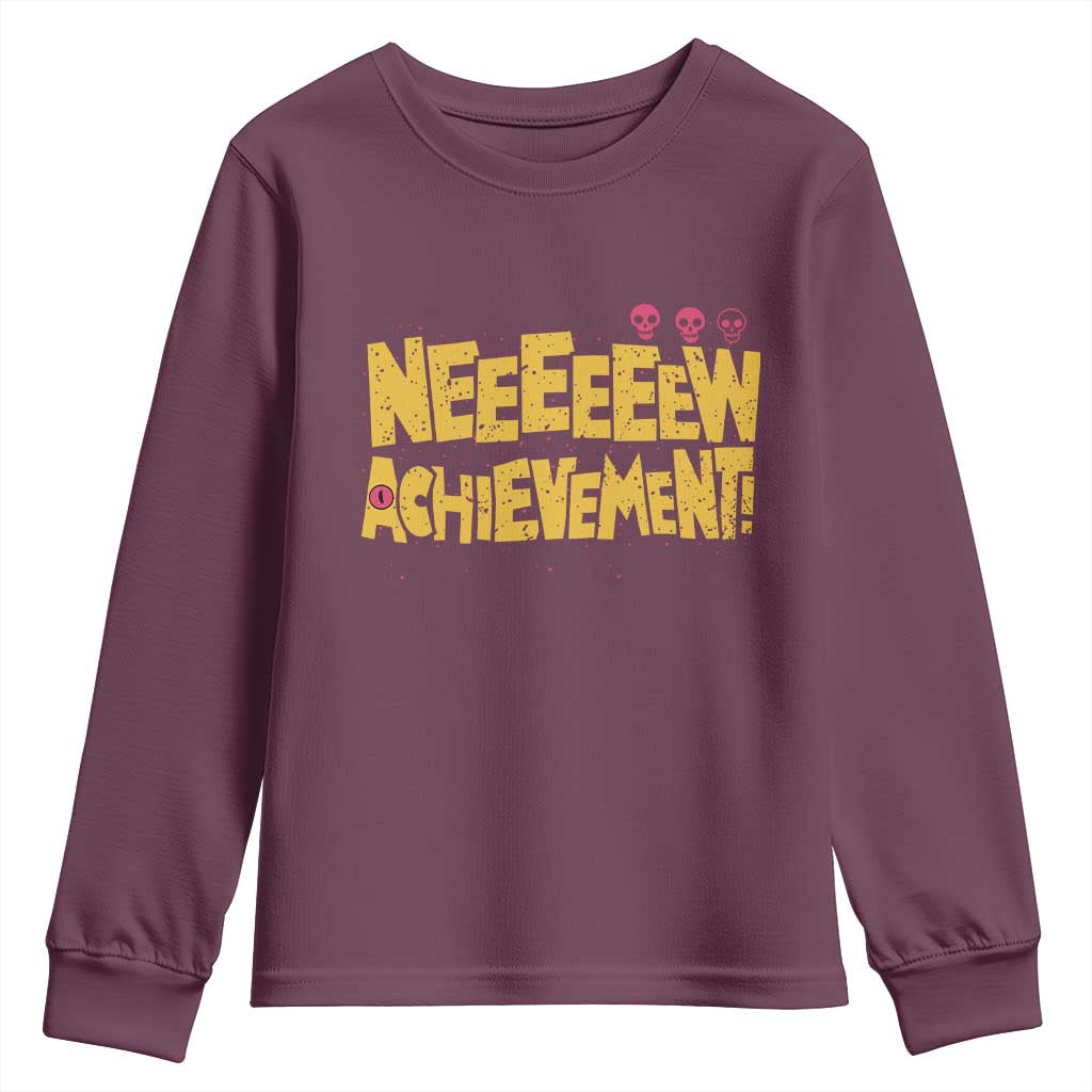 New Achievement Youth Sweatshirt Funny Sci-Fi Book Lover