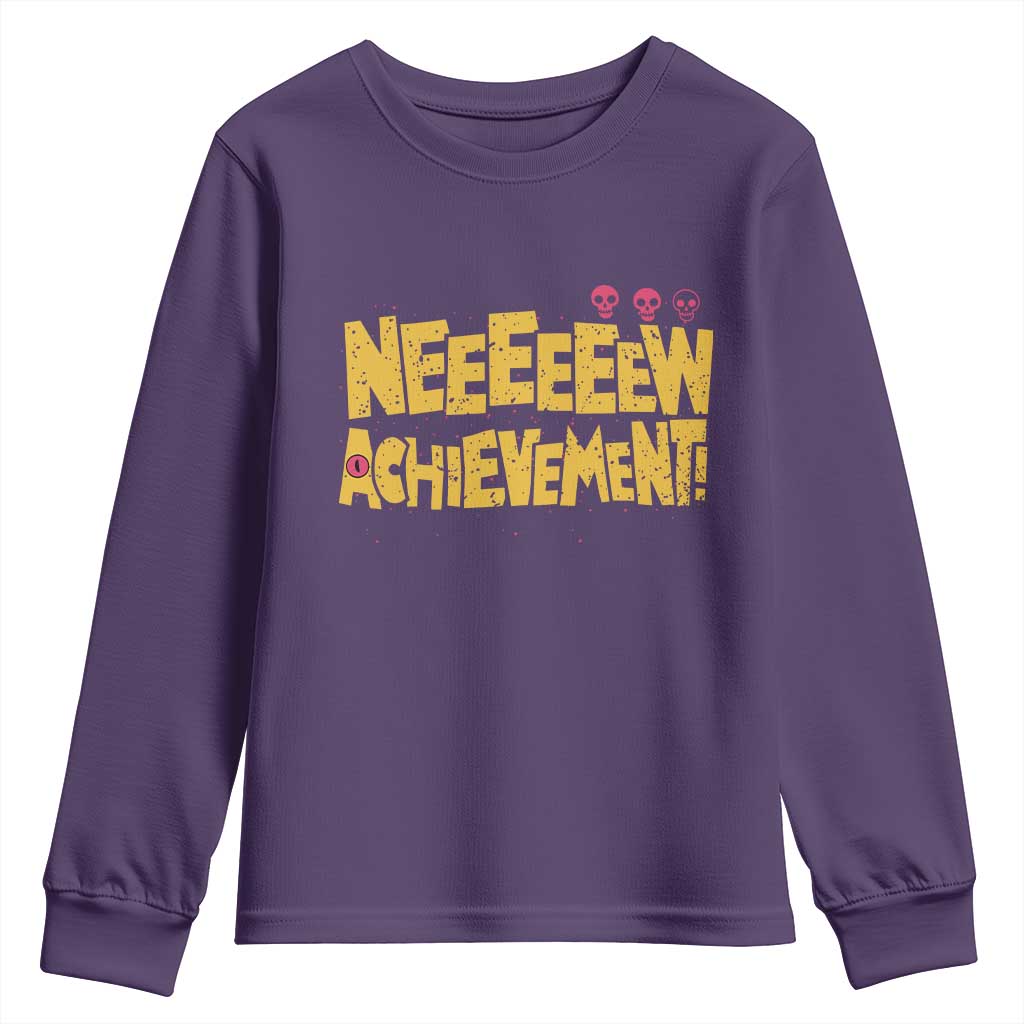 New Achievement Youth Sweatshirt Funny Sci-Fi Book Lover