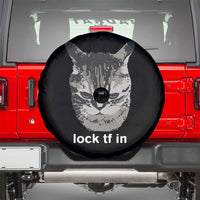 Lock TF In Cat Spare Tire Cover Funny Gen Z Meme