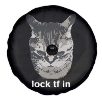 Lock TF In Cat Spare Tire Cover Funny Gen Z Meme