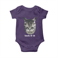 Lock TF In Cat Baby Onesie Funny Gen Z Meme