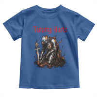 Tummy Hurts Toddler T Shirt Funny Medieval Knight Dark Humor