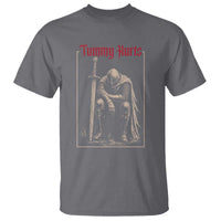 Tummy Hurts T Shirt Funny Medieval Knight Dark Meme