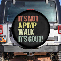 It's Not A Pimp Walk It's Gout Spare Tire Cover Funny Old Man Medical Humor