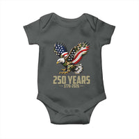 250 Years America Anniversary Baby Onesie Military Eagle American Flag Camo