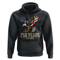 250 Years America Anniversary Hoodie Military Eagle American Flag Camo