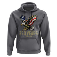250 Years America Anniversary Hoodie Military Eagle American Flag Camo