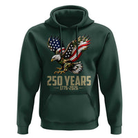250 Years America Anniversary Hoodie Military Eagle American Flag Camo
