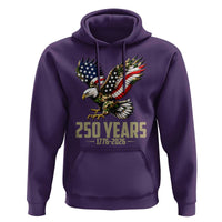 250 Years America Anniversary Hoodie Military Eagle American Flag Camo