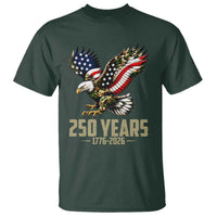 250 Years America Anniversary T Shirt Military Eagle American Flag Camo