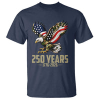 250 Years America Anniversary T Shirt Military Eagle American Flag Camo