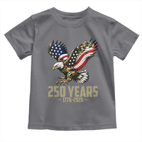 250 Years America Anniversary Toddler T Shirt Military Eagle American Flag Camo