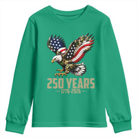 250 Years America Anniversary Youth Sweatshirt Military Eagle American Flag Camo